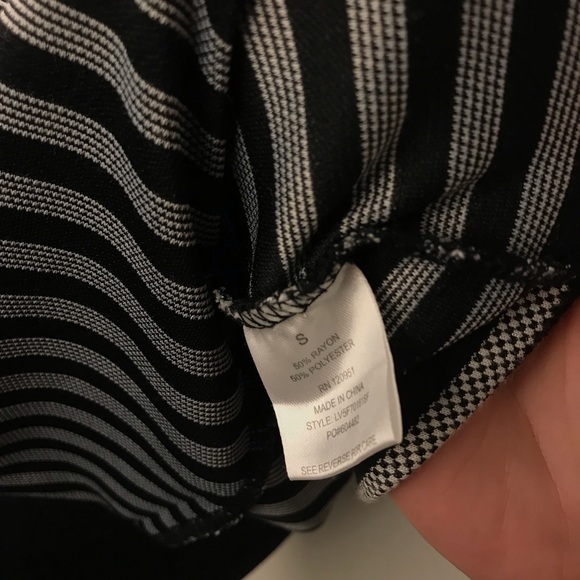 OLIVE + OAK | Striped Sleeveless Dress S - Picture 7 of 8